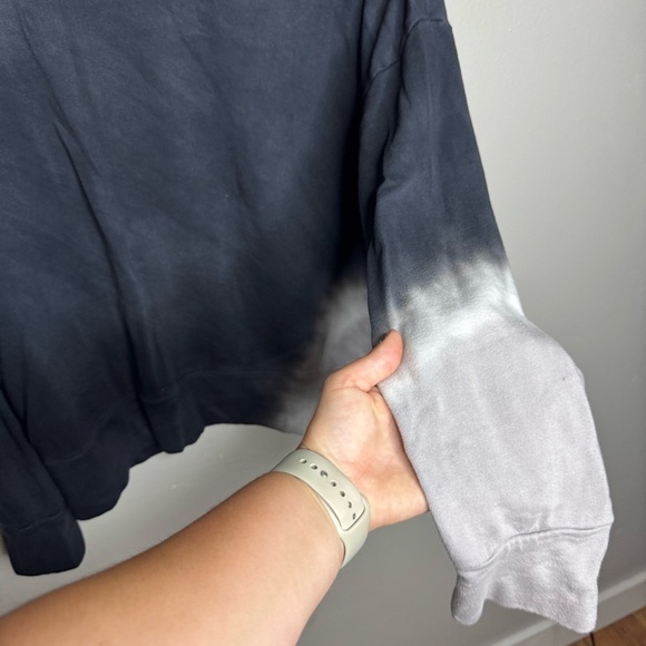 SUNDRY Terry Oversize Sweatshirt in Multicolor Tie Dye - Picture 8 of 10